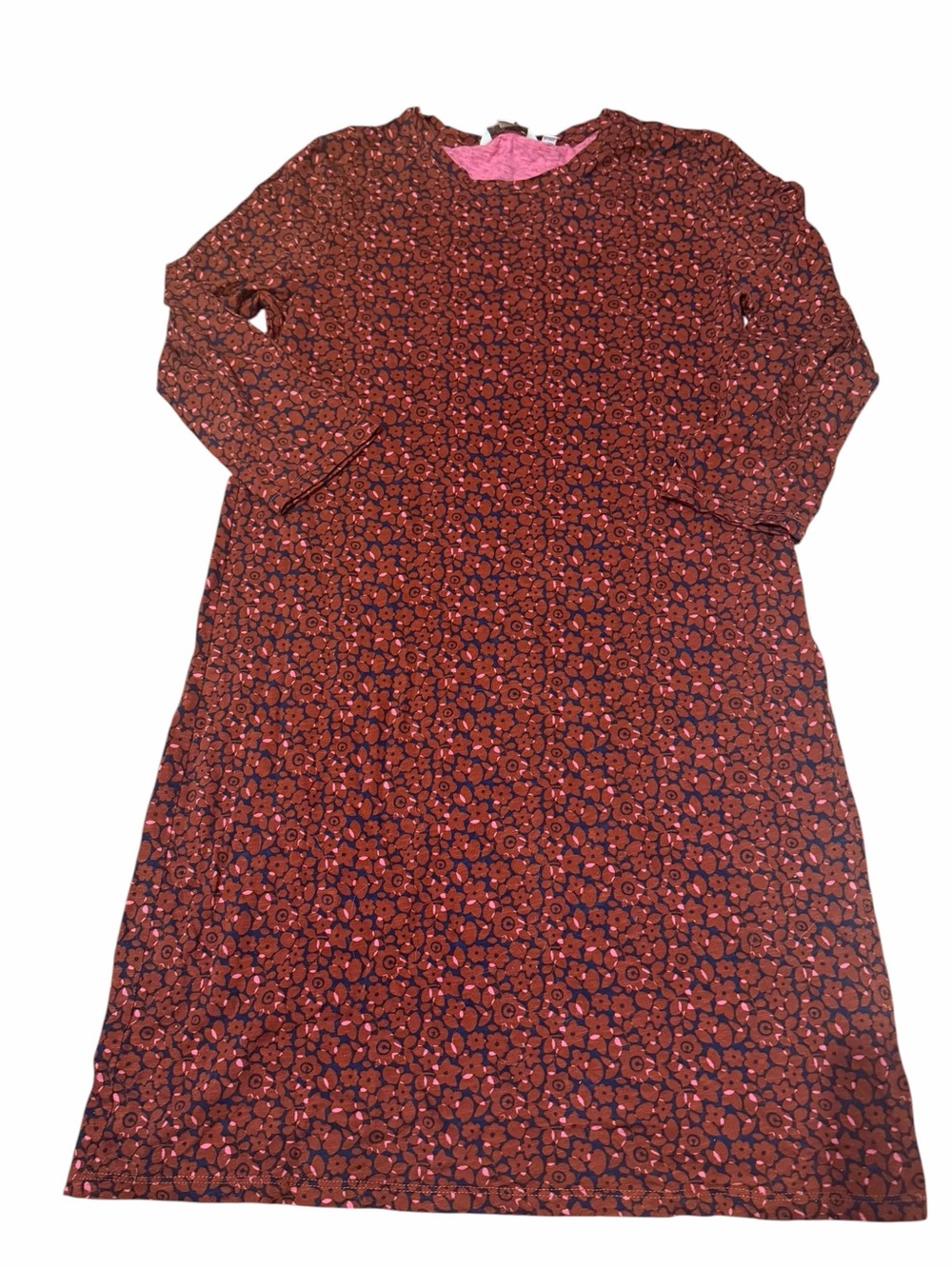Boden Ditsy Floral Sleepwear Pajama Nightgown Loungewear Shirt Dress size 6